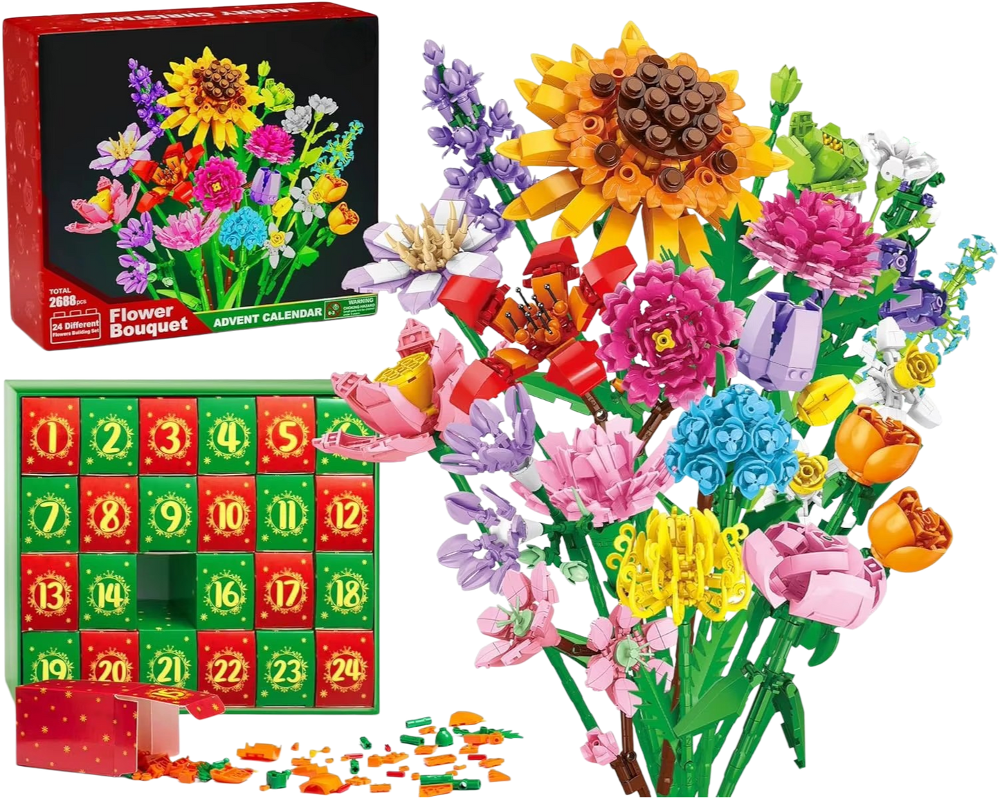 24 Day Flower Advent Calendar