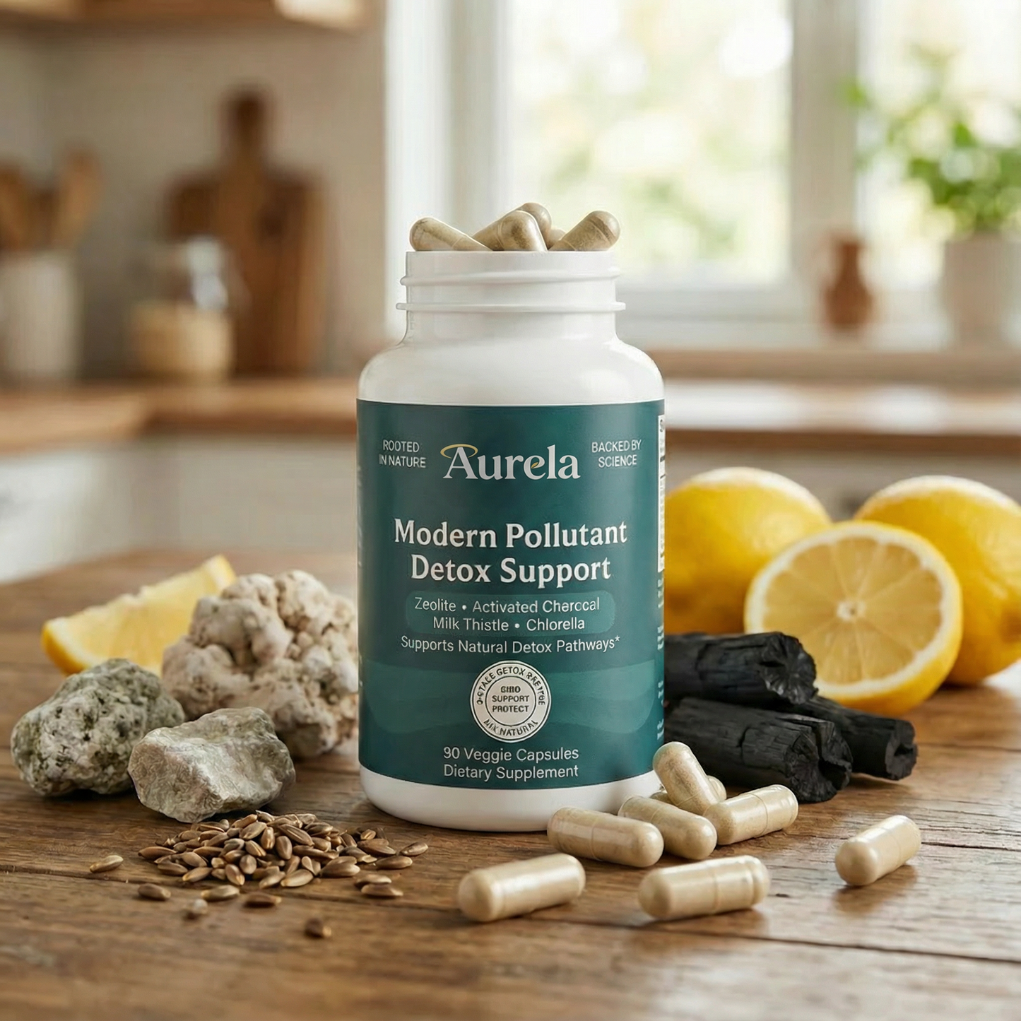 Pollutant Detox Support Supplement