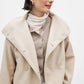 Selvia® Woolen Grace Coat Creme