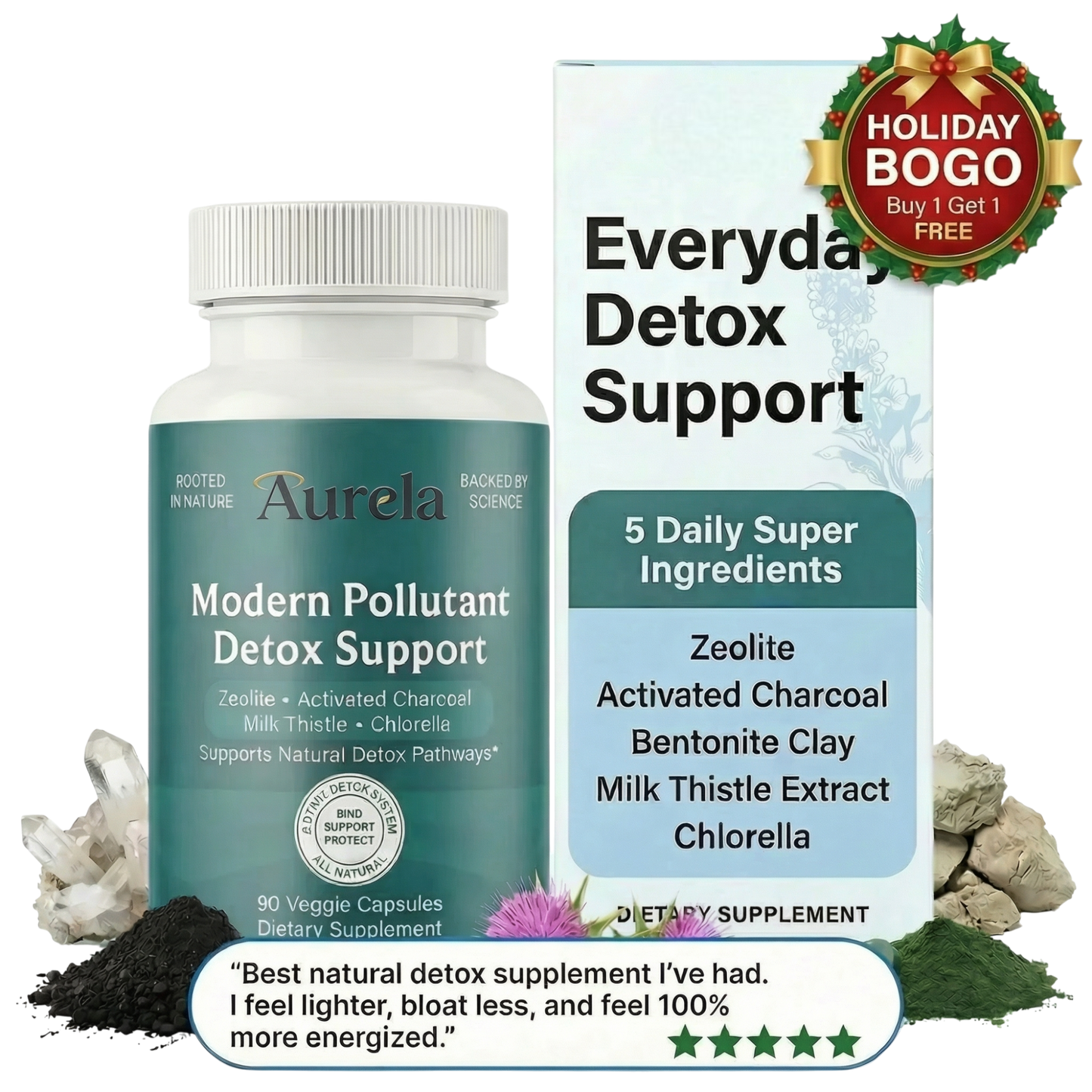 Pollutant Detox Support Supplement